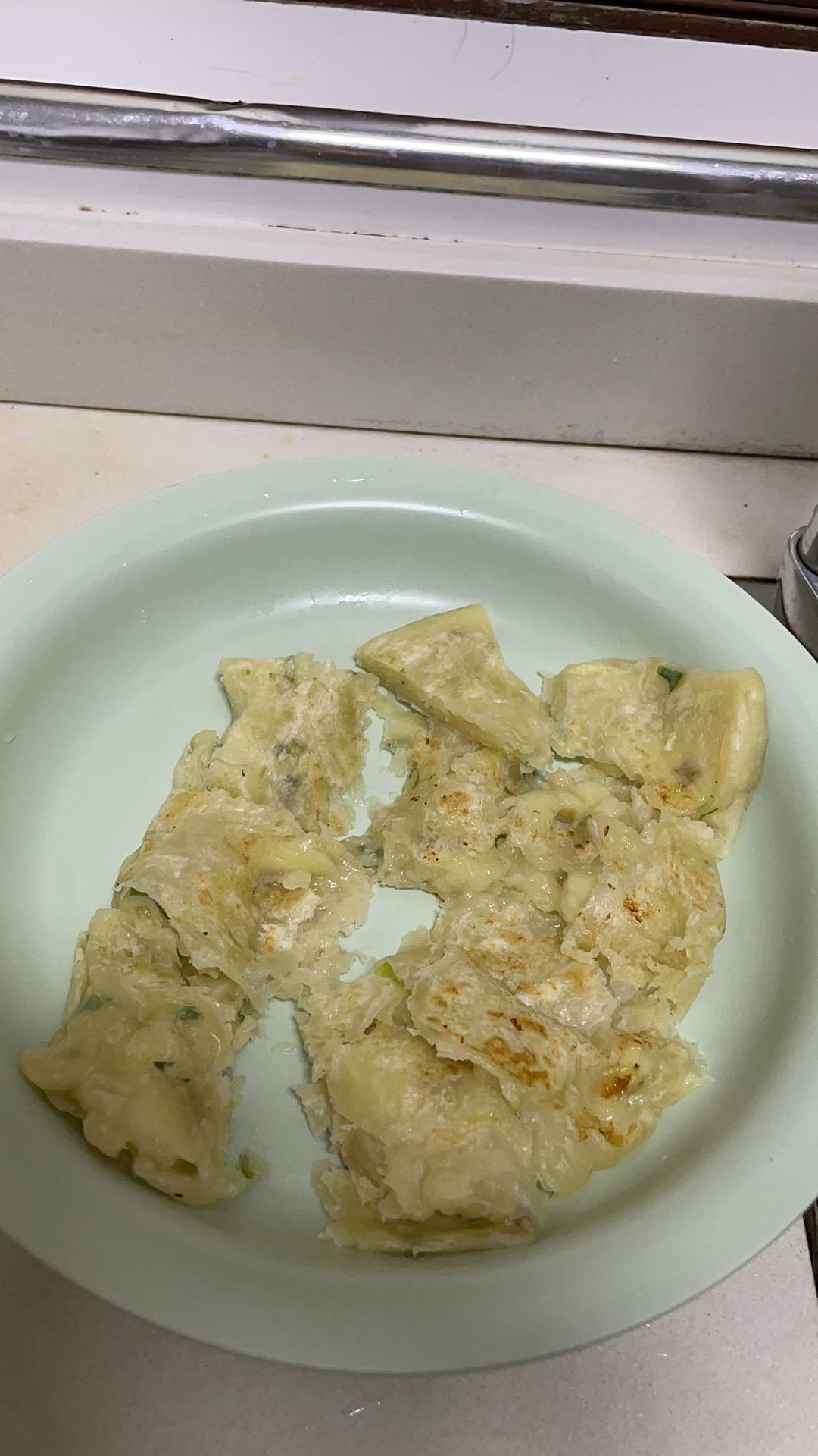 10分钟平底锅爆浆香蕉饼🍌也太好吃了！