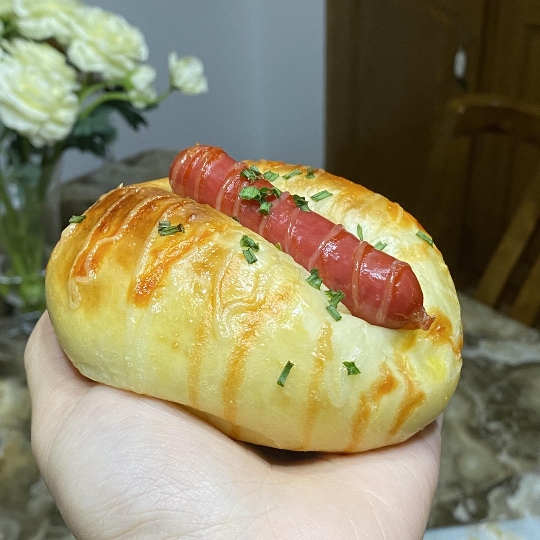 热狗香肠面包