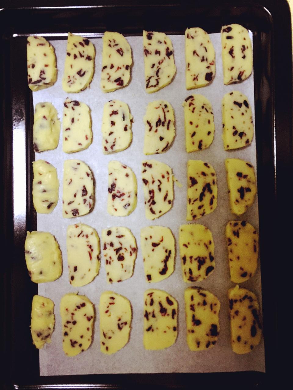 低糖少油版蔓越莓饼干