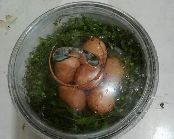3月3荠菜煮鸡蛋的做法