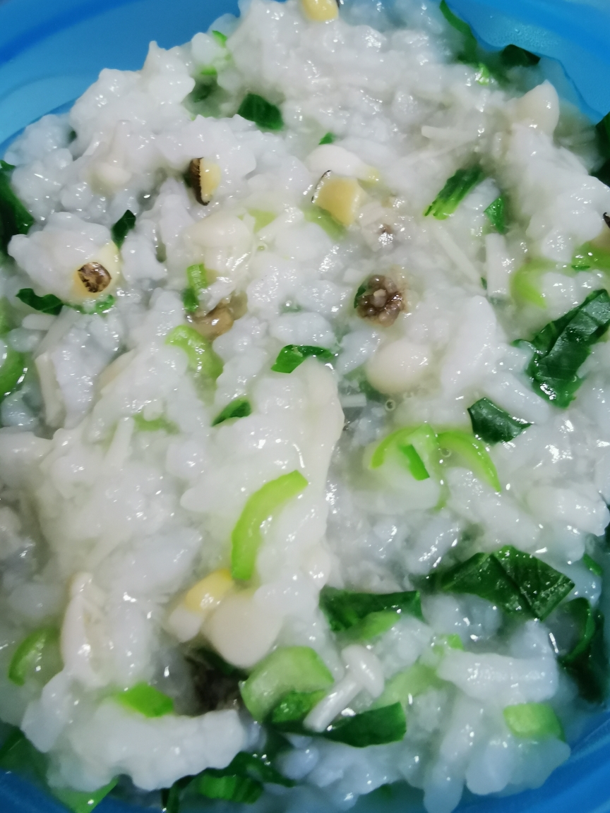 宝宝辅食:鲍鱼蔬菜粥的做法