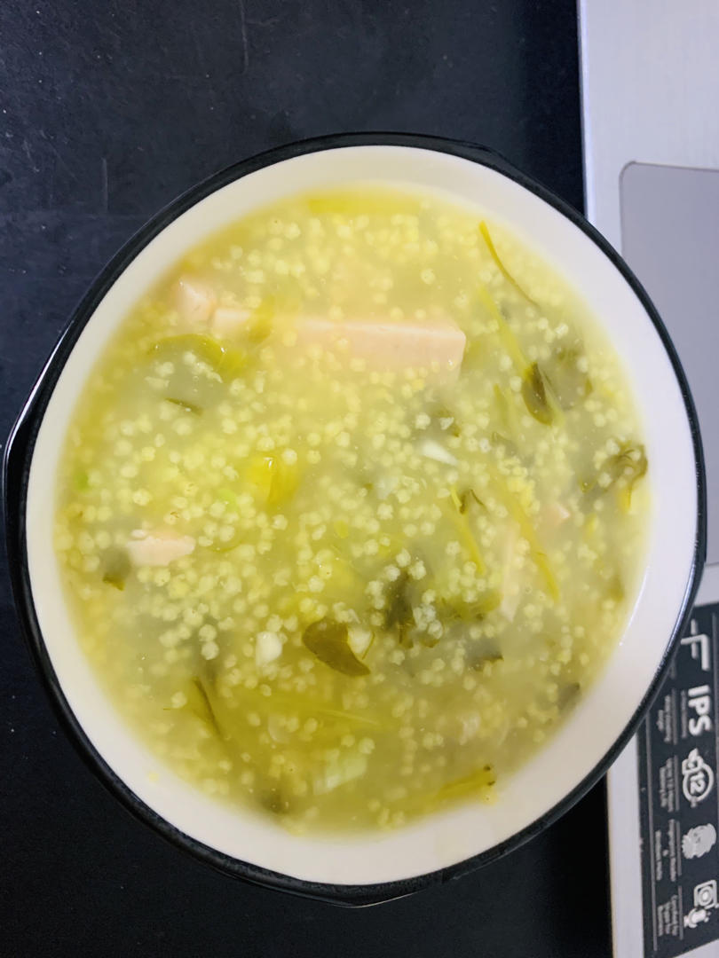 咸香小米粥