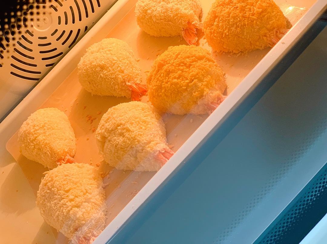 芝士鲜虾可乐饼