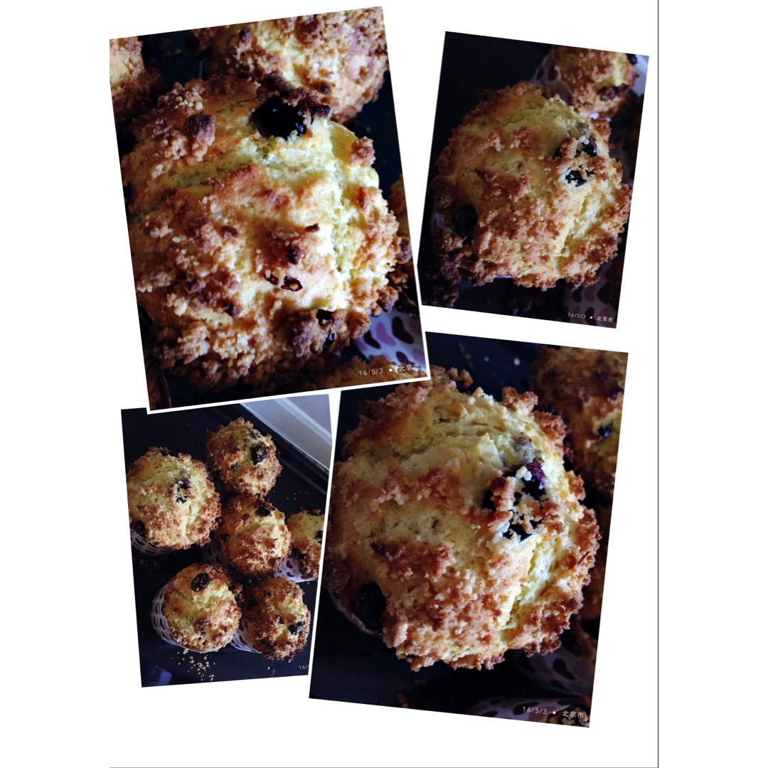 PH大师的金宝顶蓝莓马芬