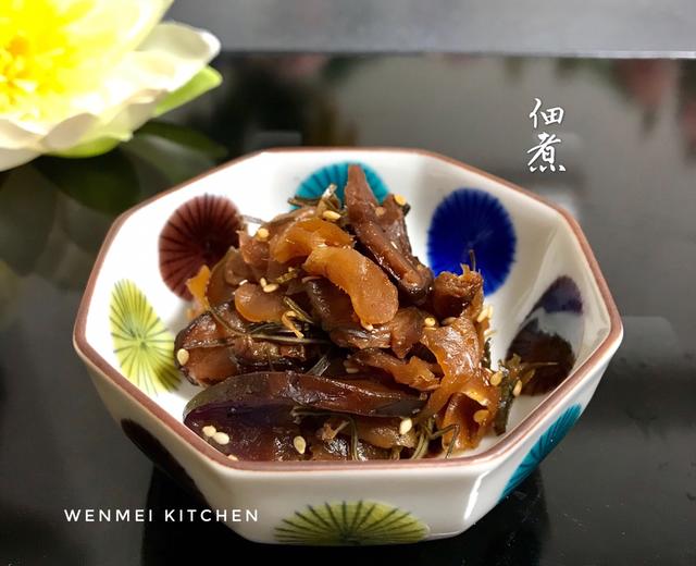 日式新鲜姜和干香菇的佃煮的做法