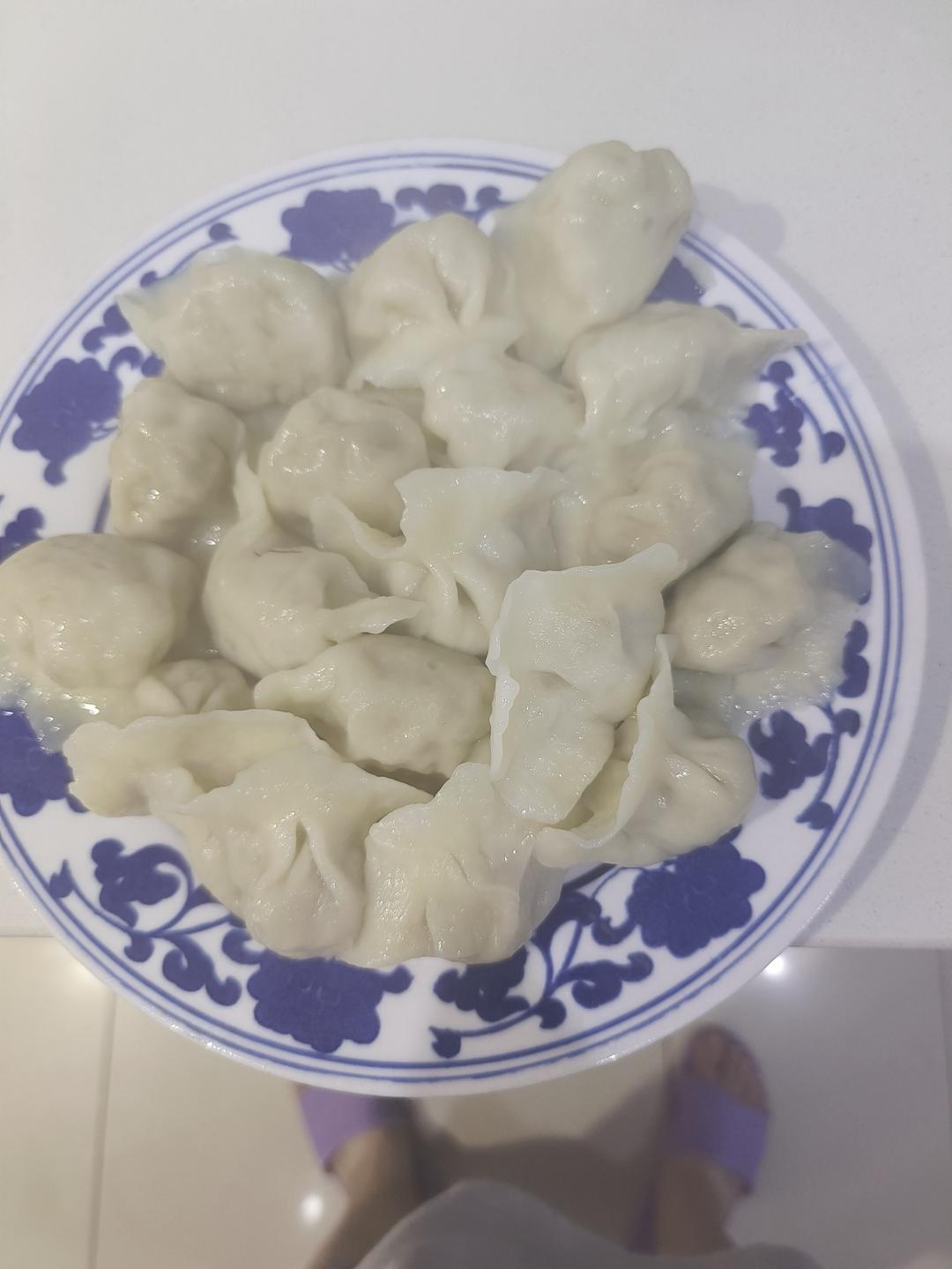 煎饺子                                        （苦瓜馅）