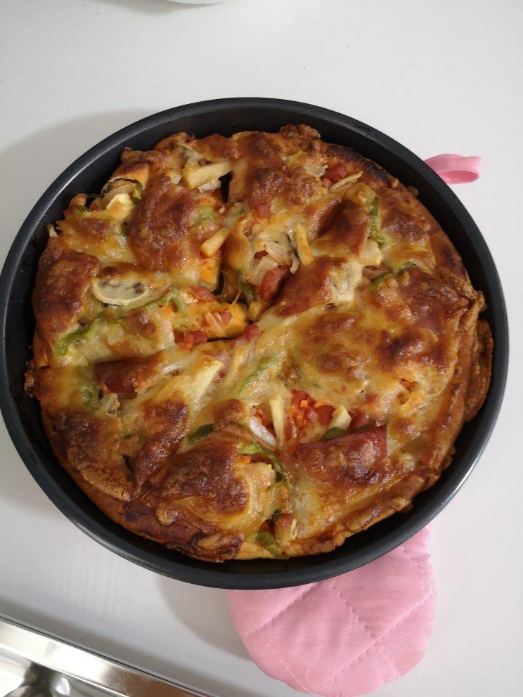 9寸家庭田园披萨【北鼎烤箱食谱】