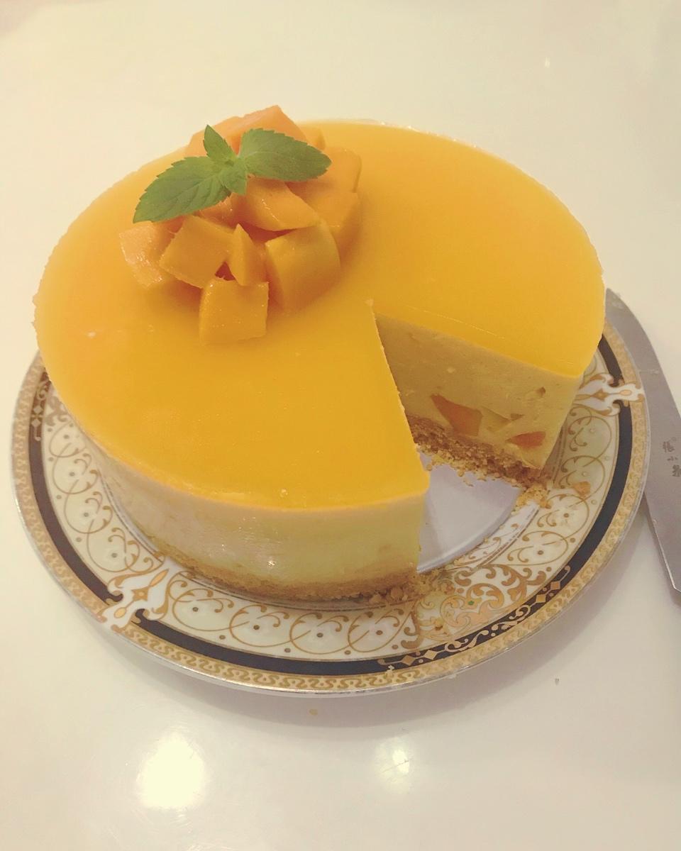 【视频】芒果慕斯（6寸） | 含镜面果胶配方