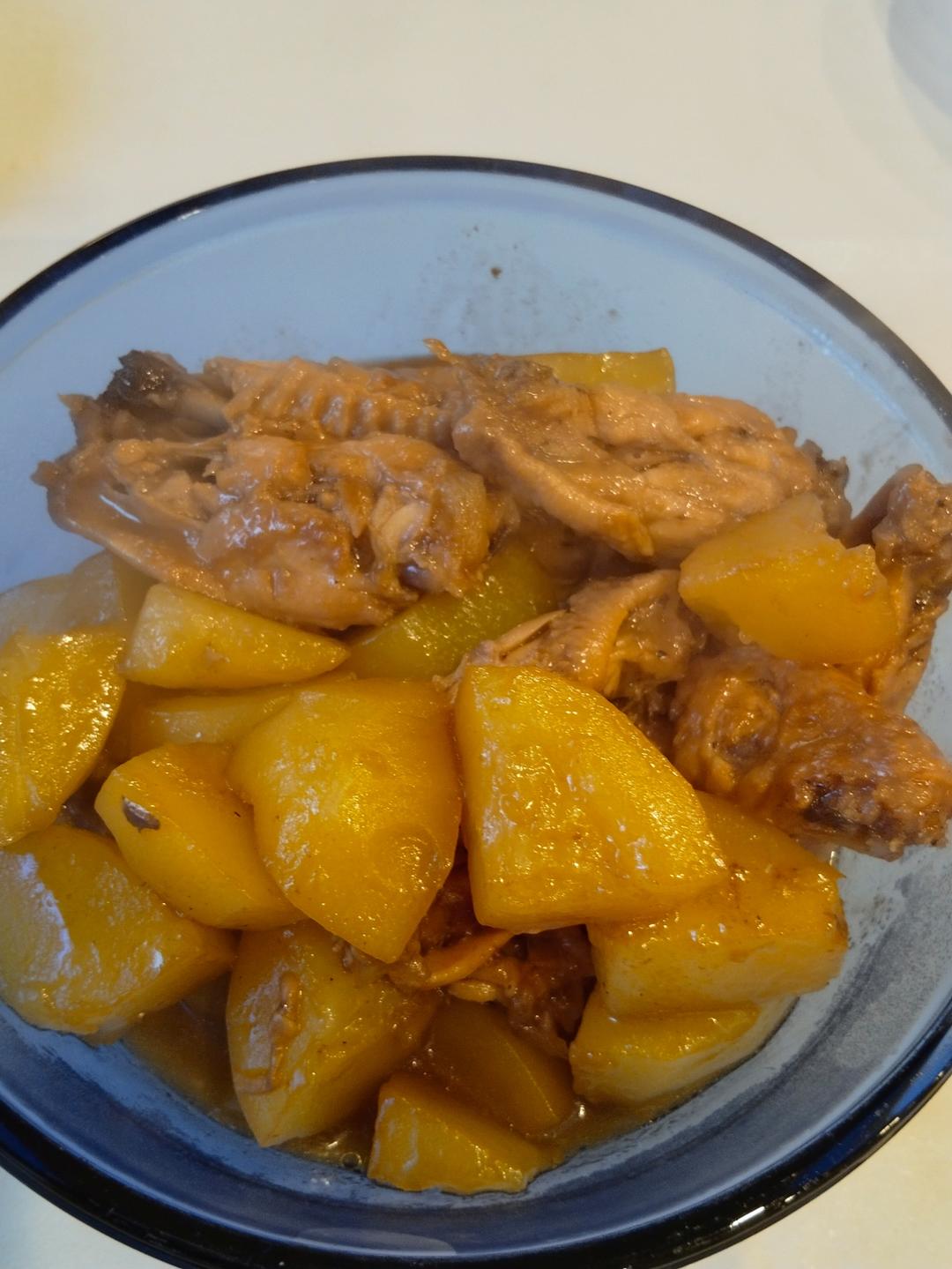 照烧土豆鸡翅根
