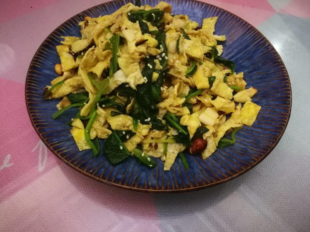 健康低脂凉拌菜—菠菜可以这样吃