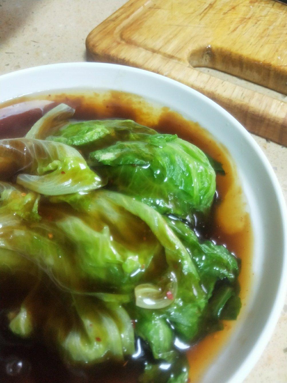 低脂蚝油生菜