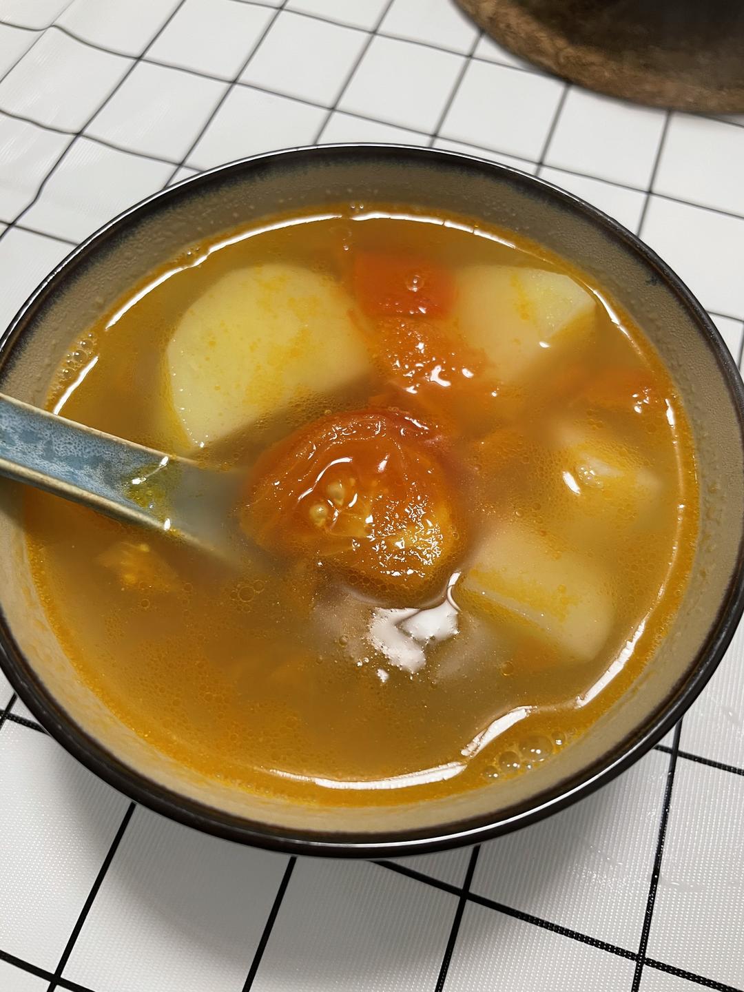 土豆西红柿汤