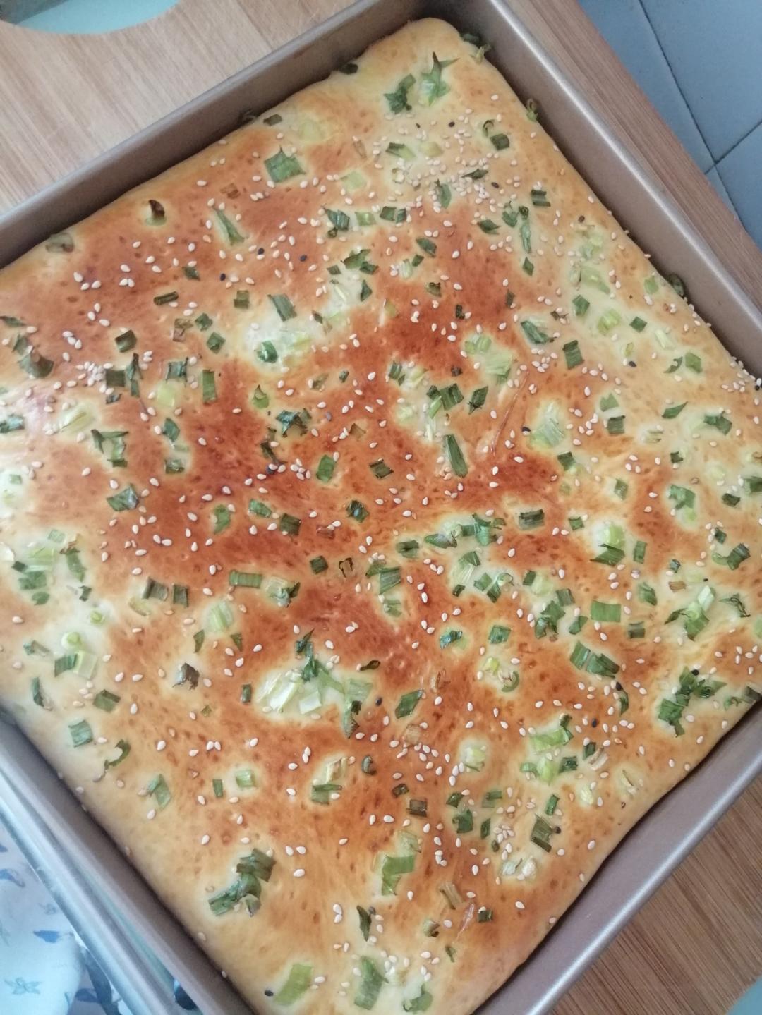 香葱肉松面包卷