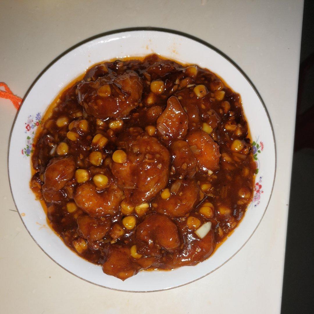 茄汁虾仁