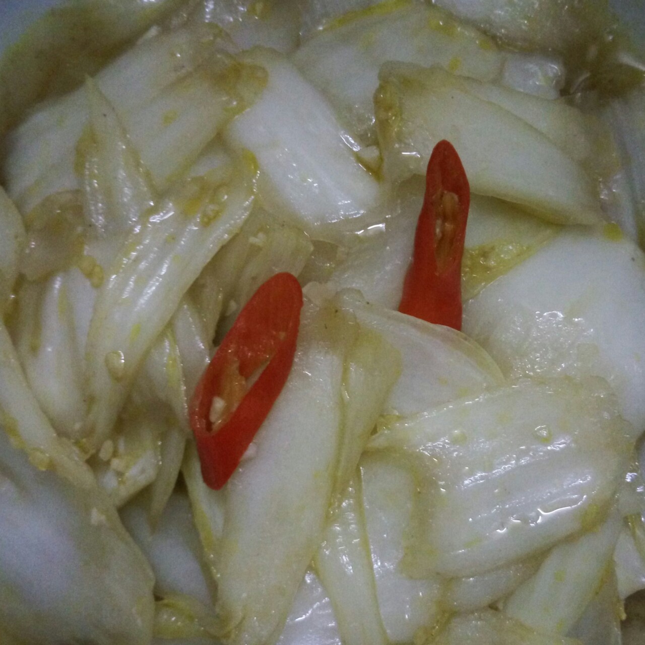 酸辣白菜-新手下厨 Spicy Sour Cabbage