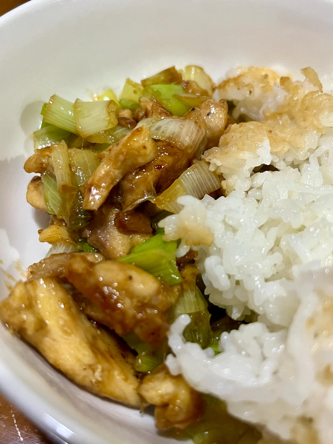 葱烧鸡腿肉