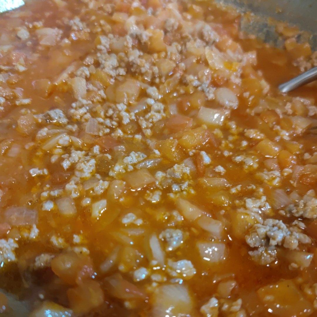 （完胜必胜客的）番茄肉酱意大利面～