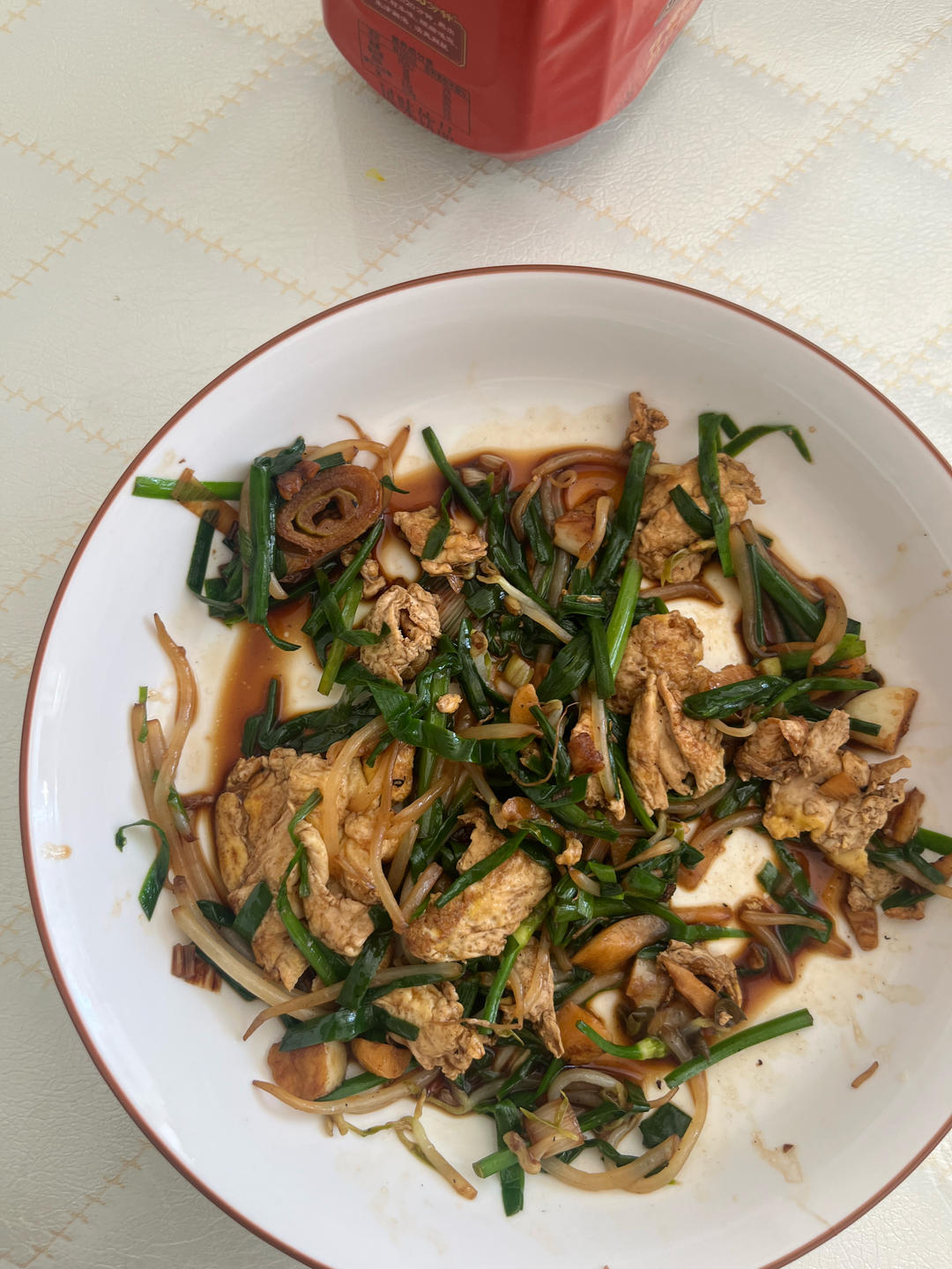 炒合菜～经典的拌饭菜，真的太香了