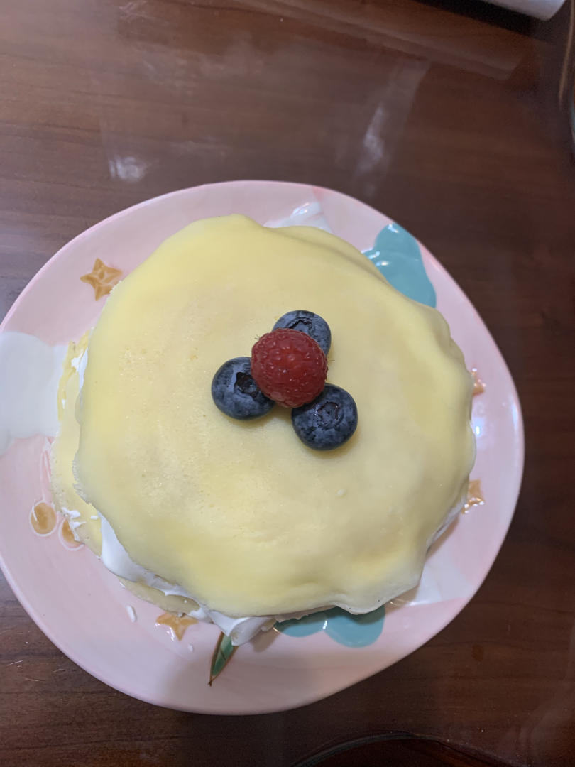 榴莲千层蛋糕#皮黑森林#