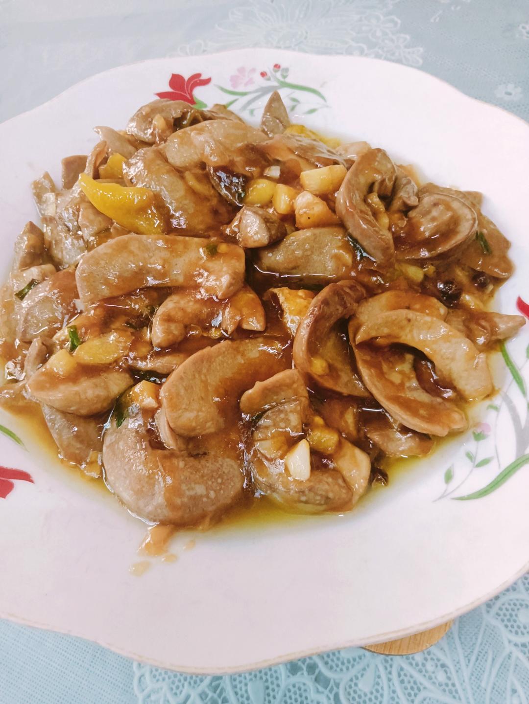 #泡椒腰花#