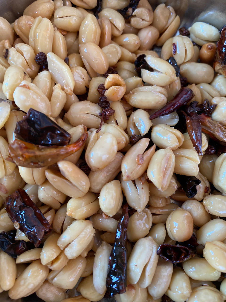 超香的下酒菜麻辣花生米