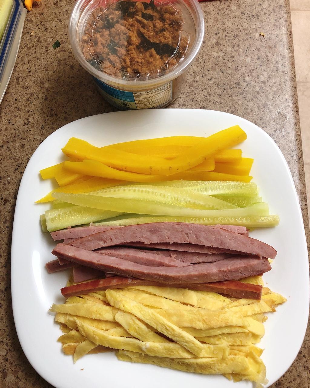 韩式紫菜包饭