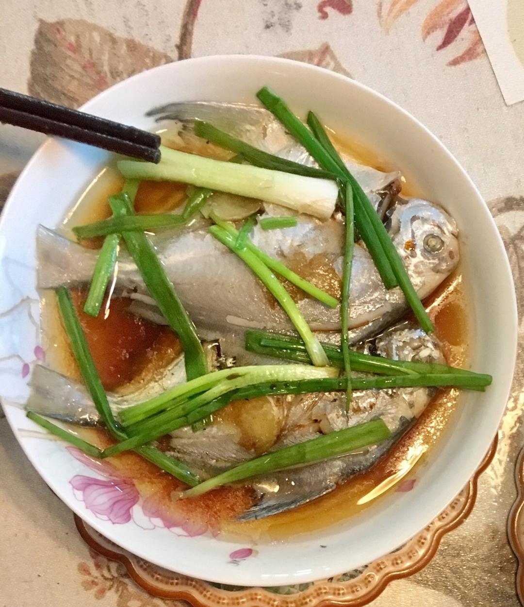 清蒸白鲳鱼