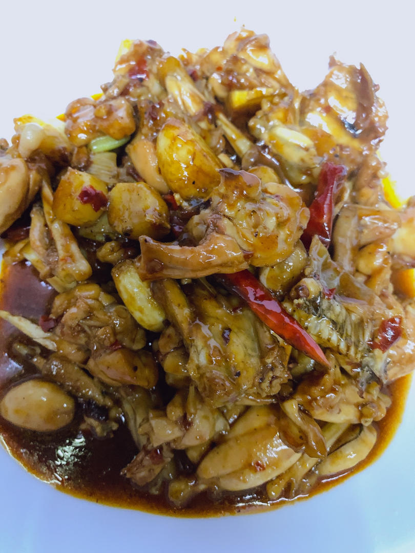 干锅牛蛙