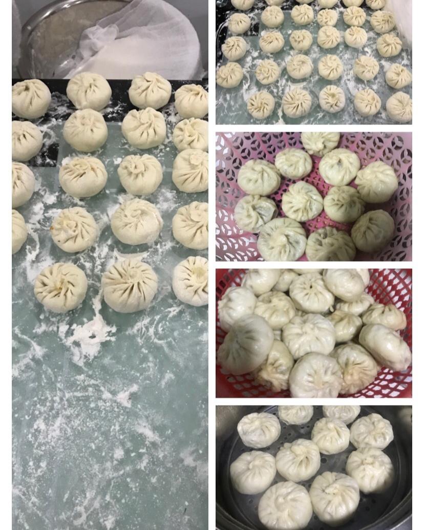 猪肉香菇粉条包子