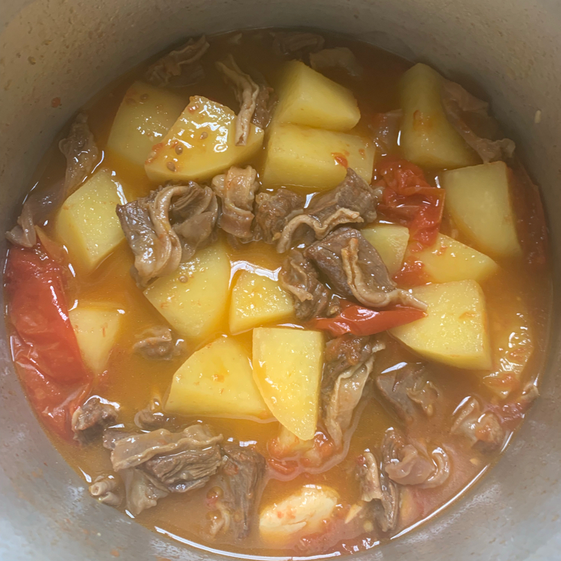 番茄土豆炖牛腩（高压锅版）