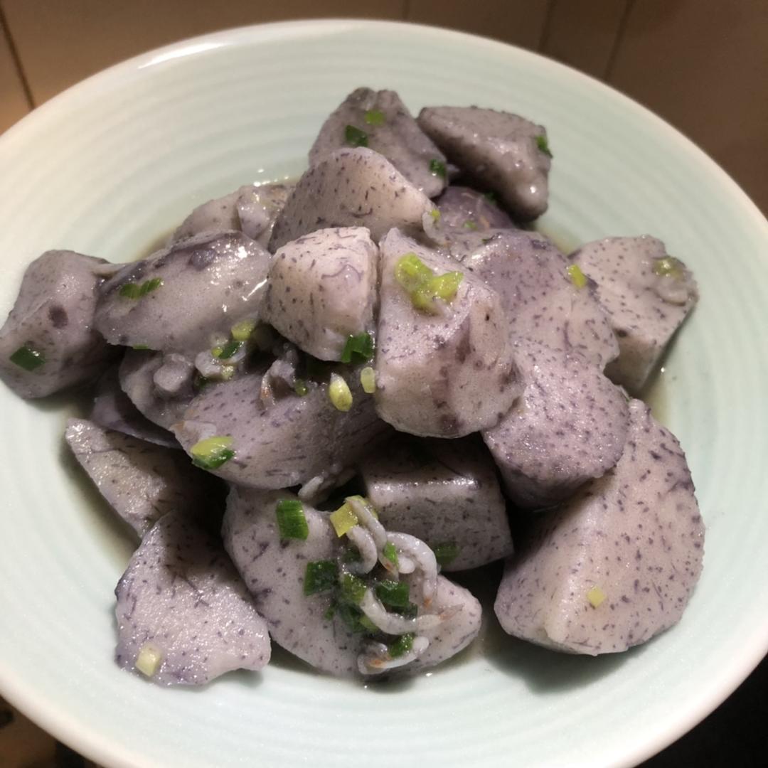 qjgloria做的葱油芋头 葱油芋艿