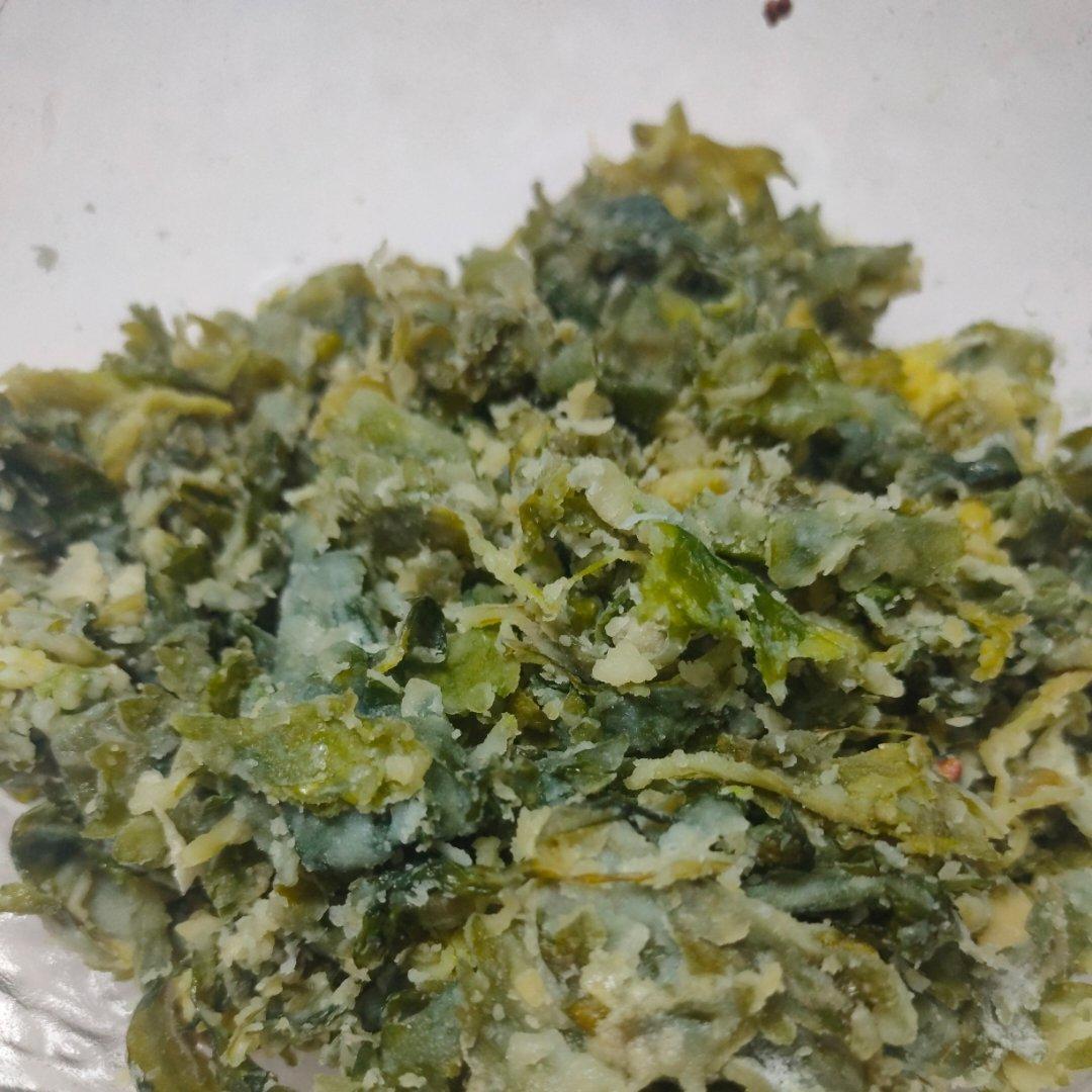 美味蒸芹菜叶子