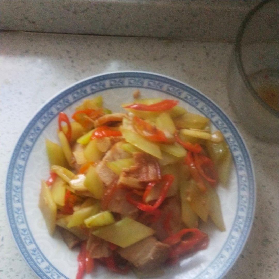 莴笋炒肉