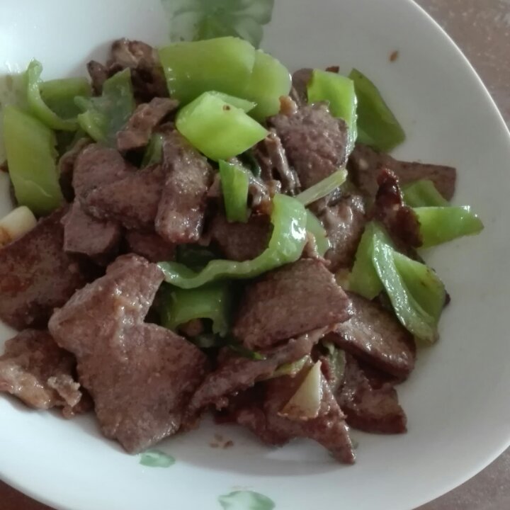 黄瓜炒猪肝