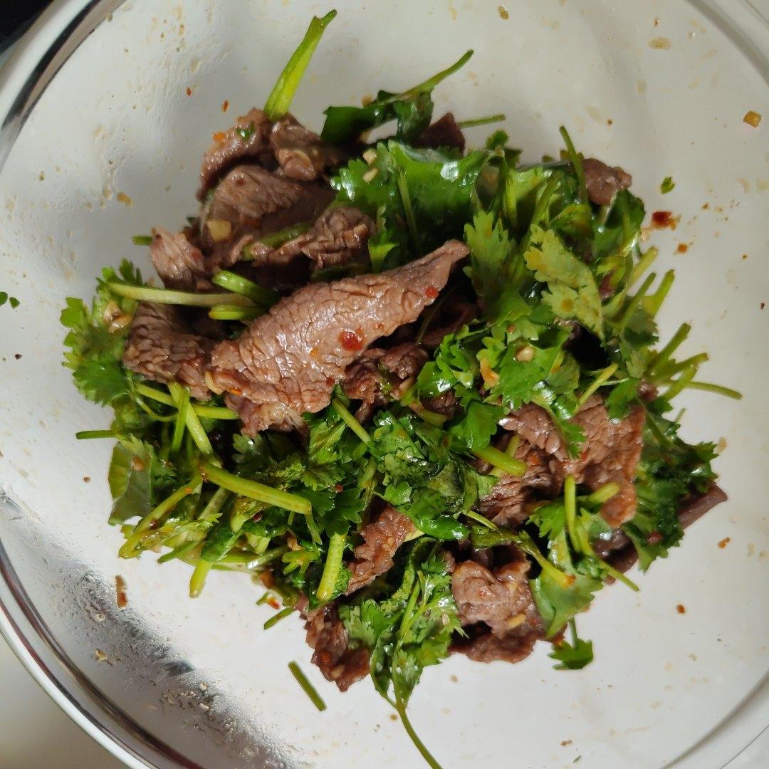 超级快手香菜拌牛肉