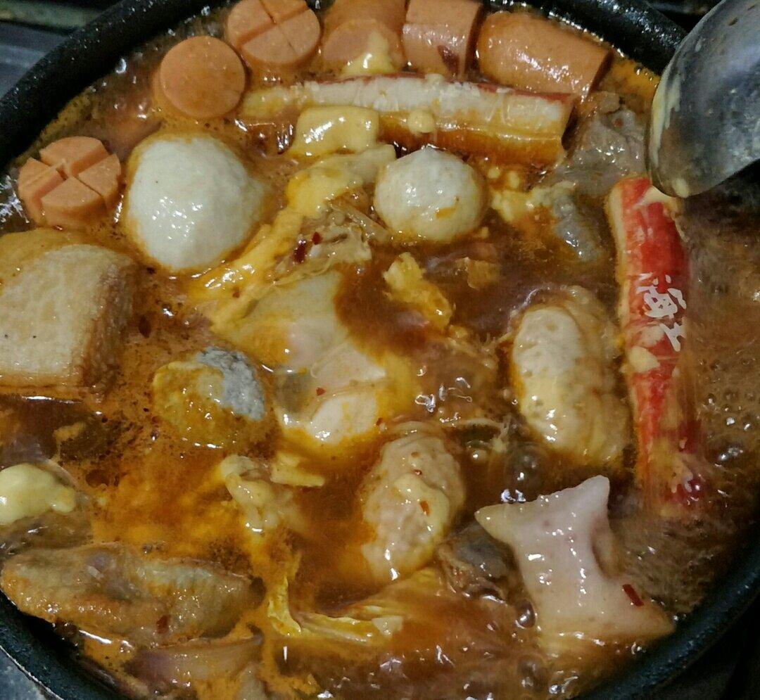 韩式芝士部队锅