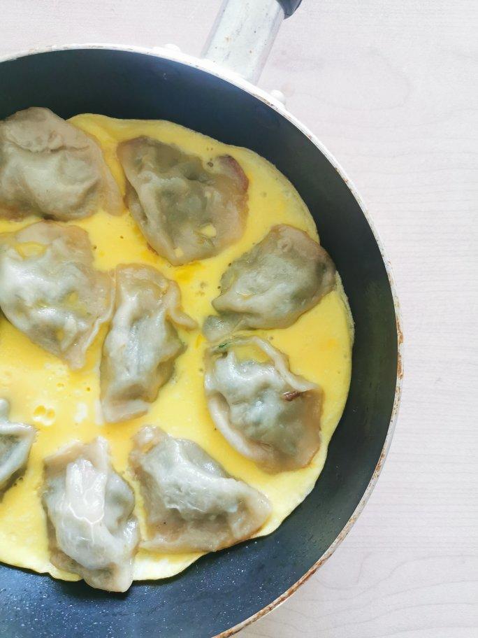懒人快手抱蛋煎饺