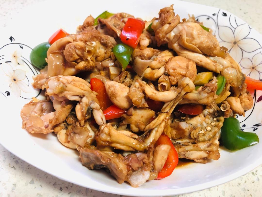 红烧牛蛙