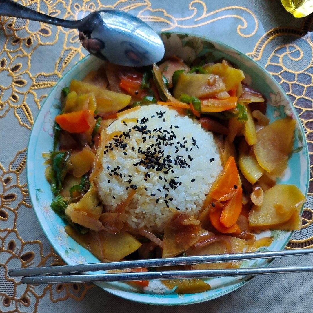 洋葱炒土豆片