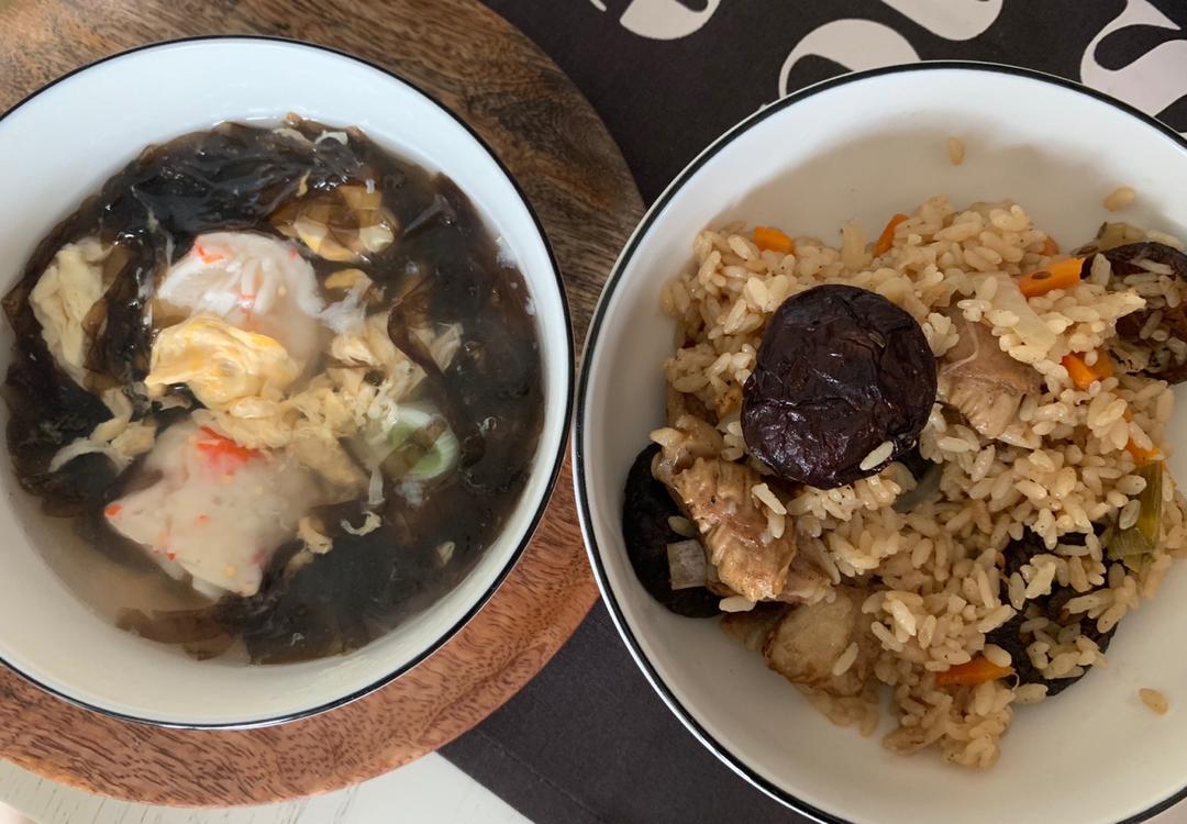 喷香羊肉焖饭