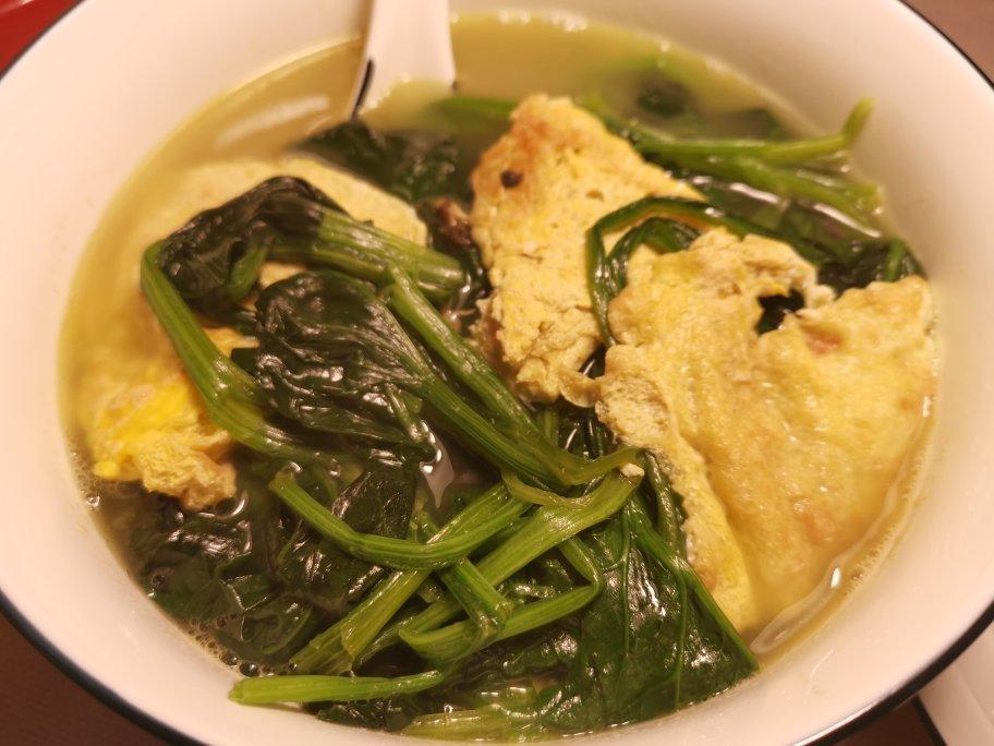 菠菜鸡蛋汤