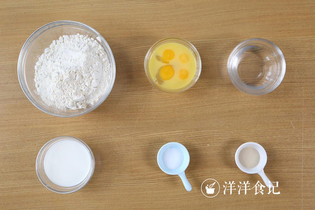 纯奶手撕吐司的做法 步骤1