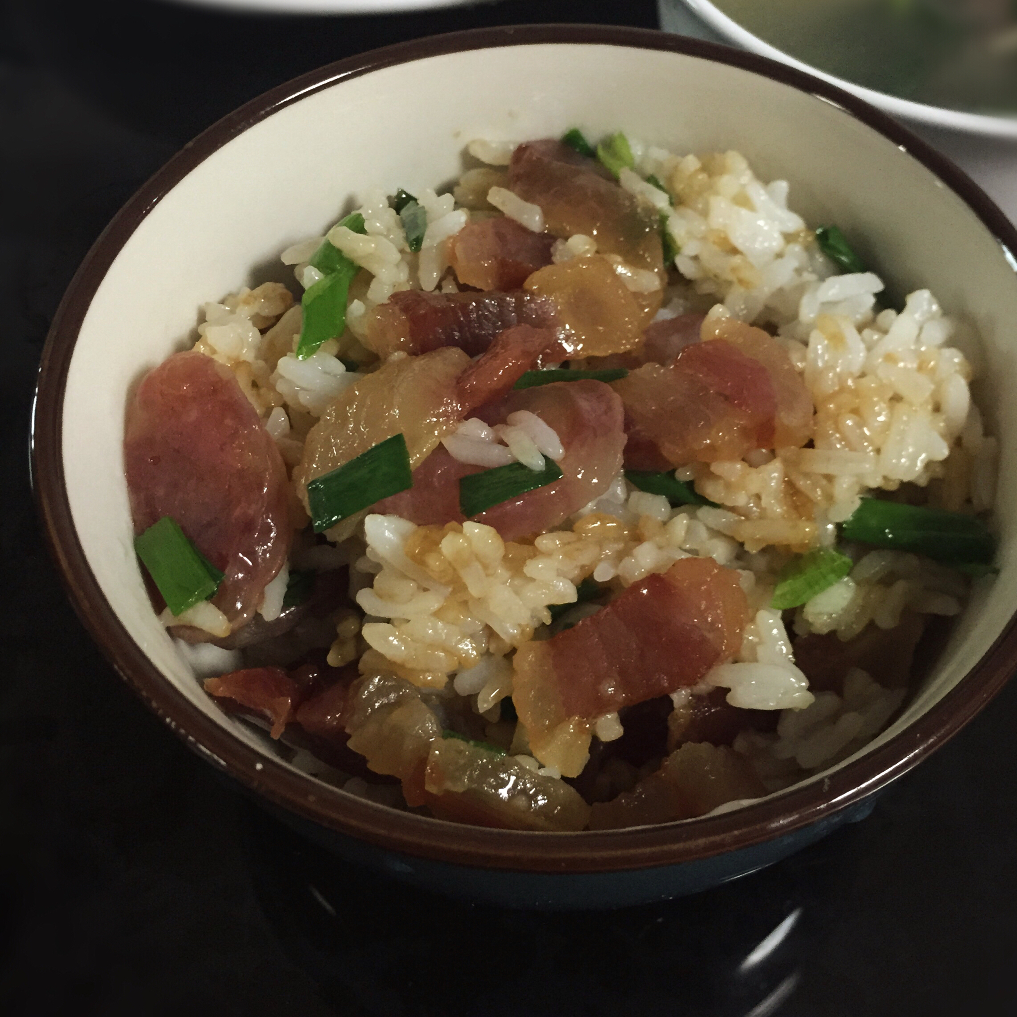 电饭锅腊味饭