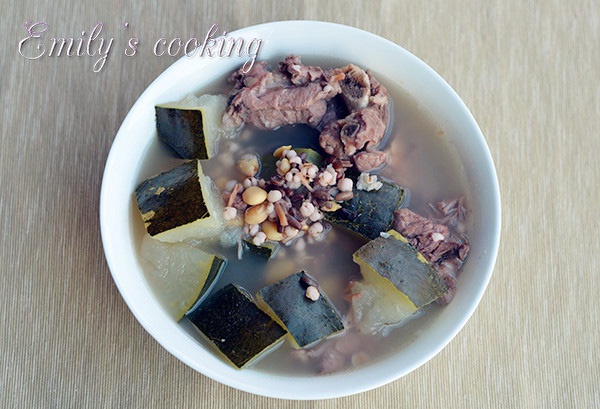 薏米冬瓜排骨汤