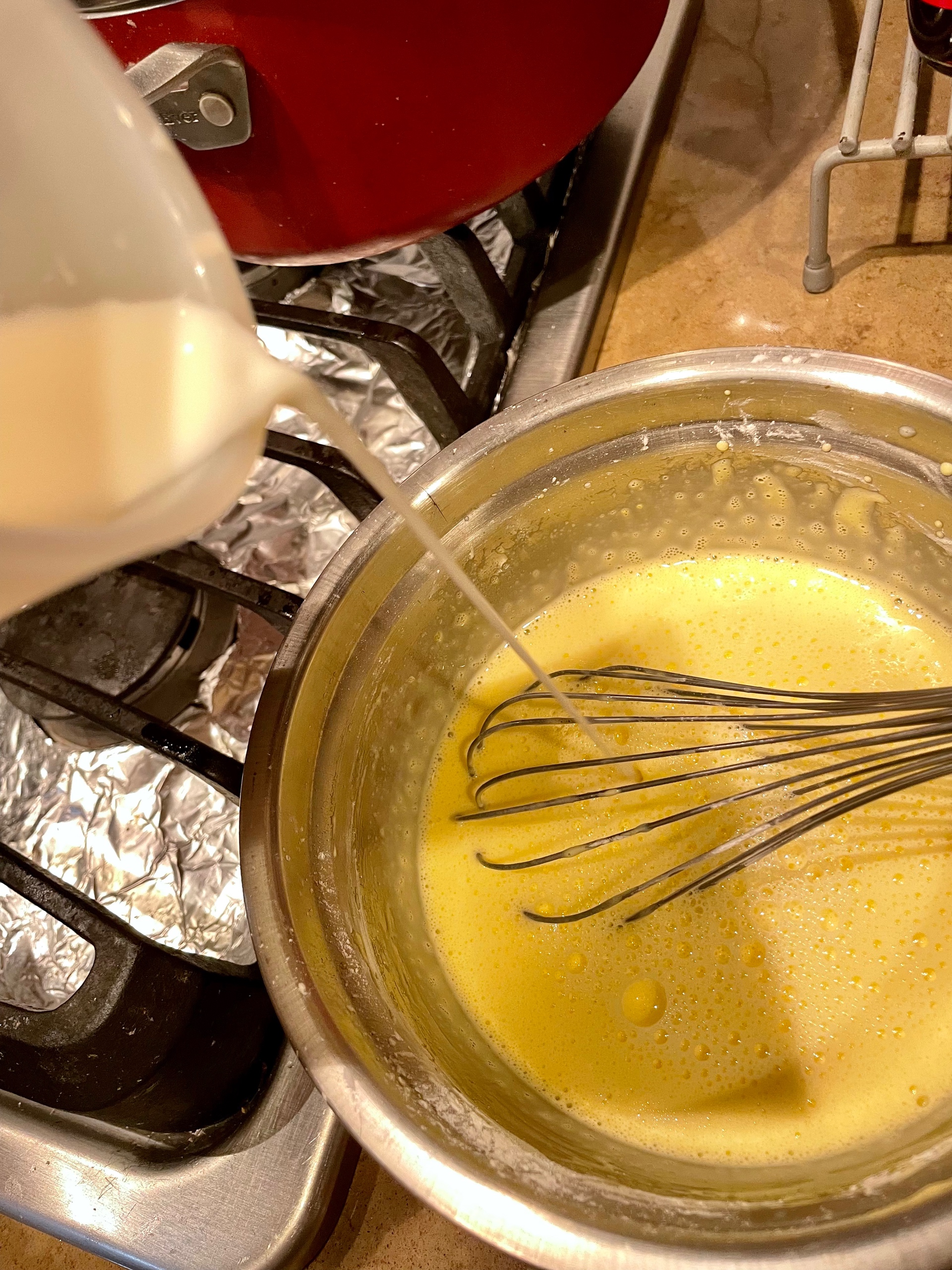 各式pastry cream以及衍生酱，可做冰乳酪的做法 步骤2