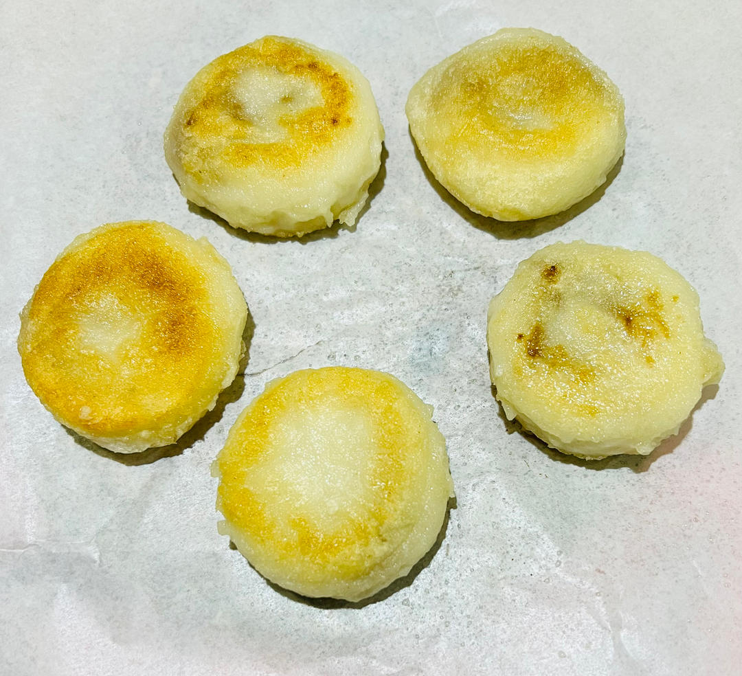 超简单的红糖糯米糍粑