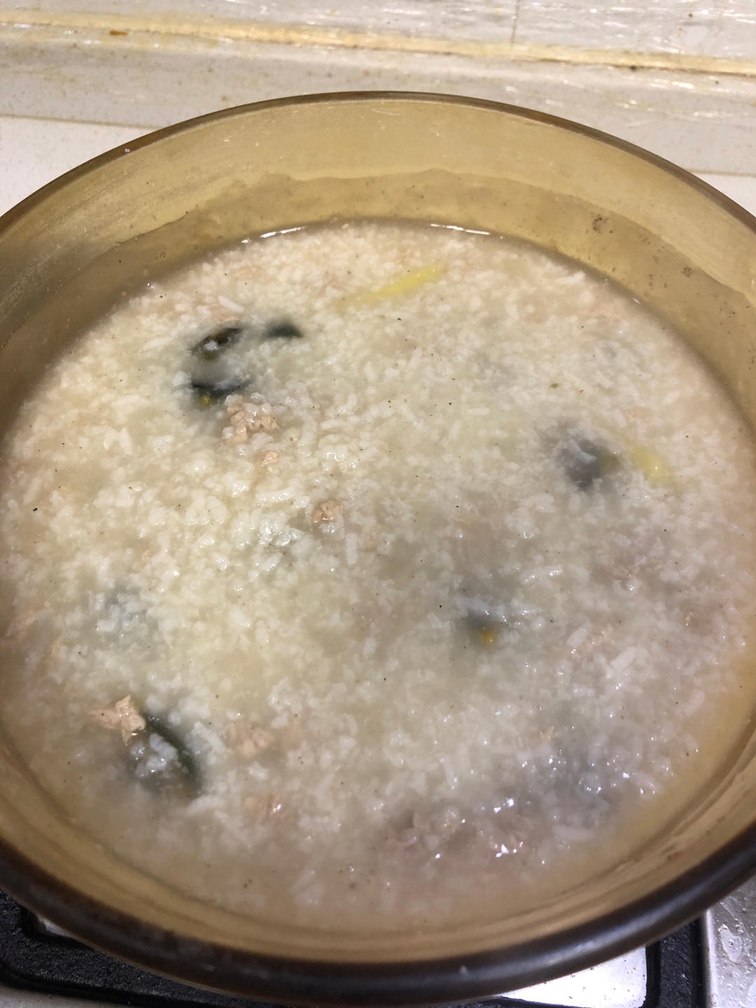 十五分钟快手之香滑皮蛋瘦肉粥(附五分钟电饭煲电压力锅更快捷方法)