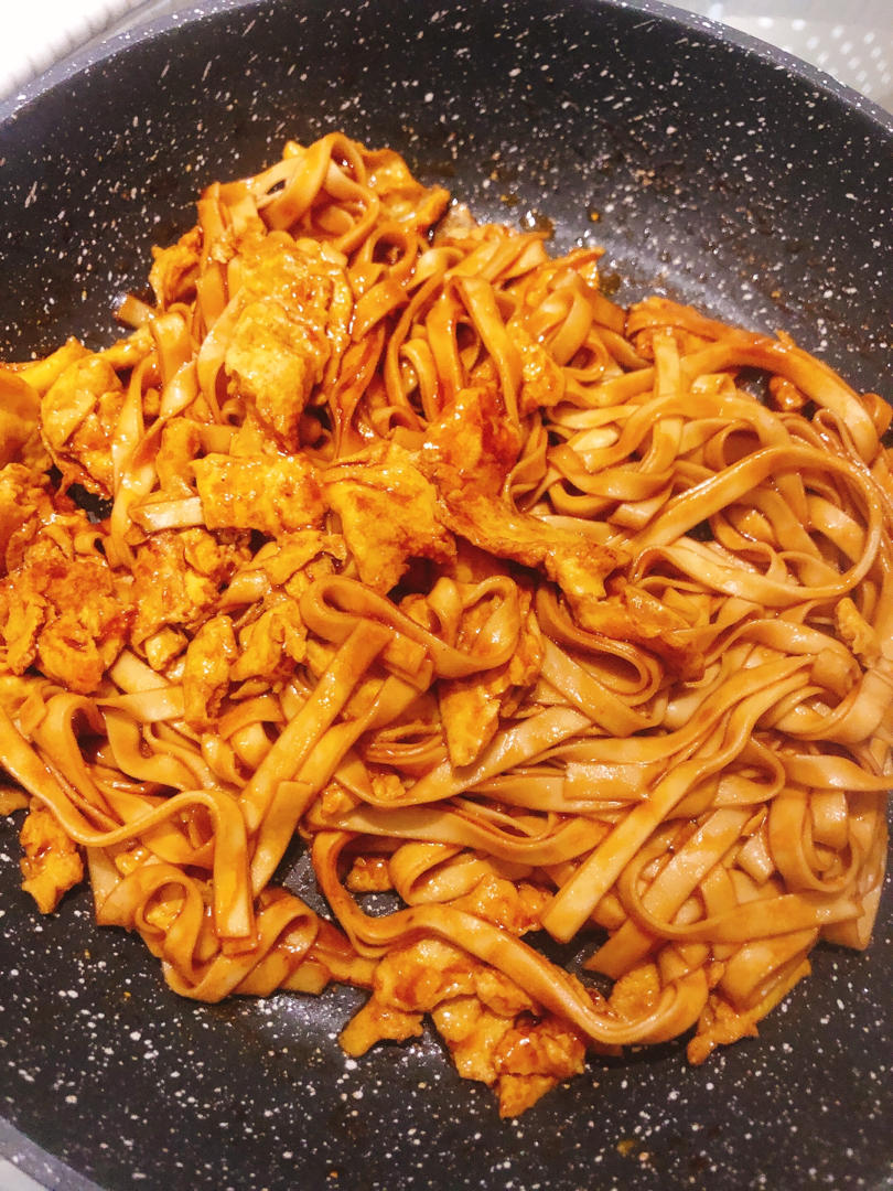 超简单鸡蛋酱拌面