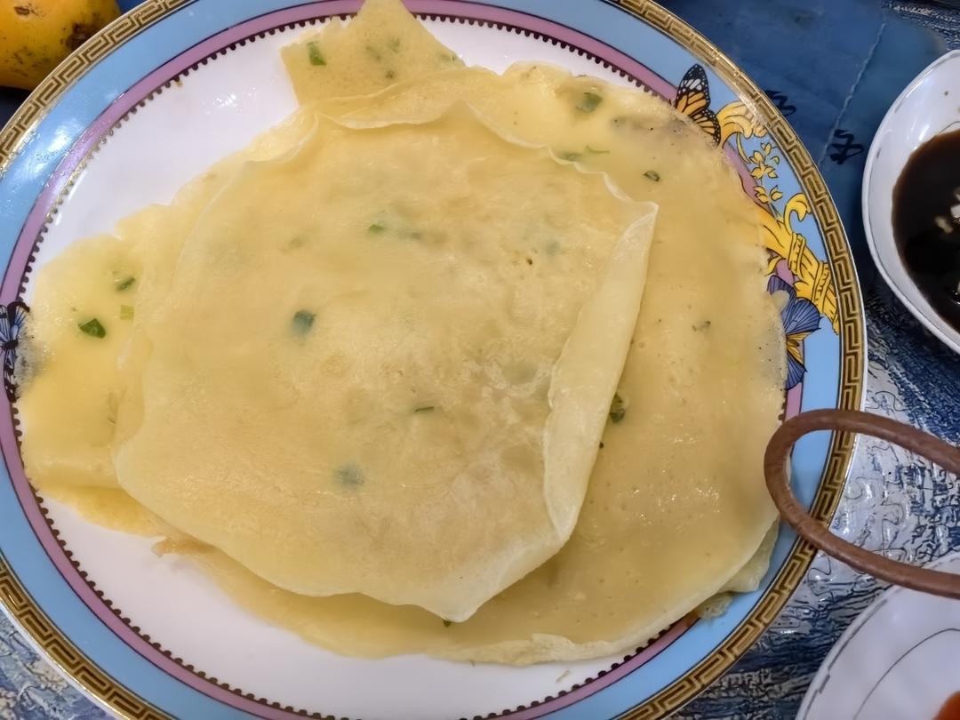 简单快手蔬菜鸡蛋煎饼