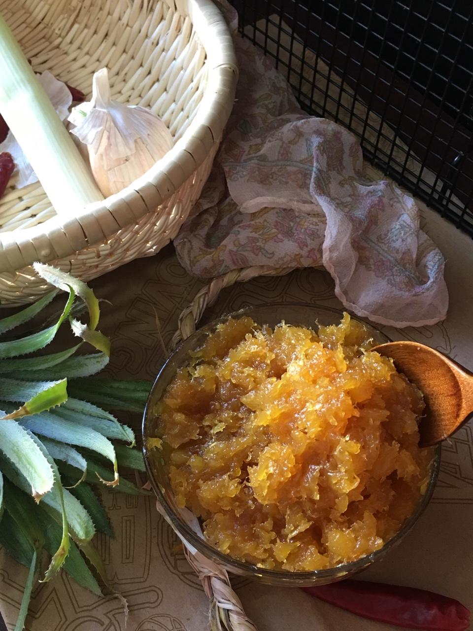 凤梨馅（不用料理机也能做出好吃的凤梨馅）